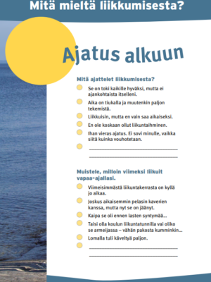 Ajatus alkuun -lehtisen tuotekuva.