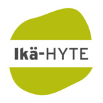 Ikä-HYTE-hankkeen logo valkoisella taustalla.