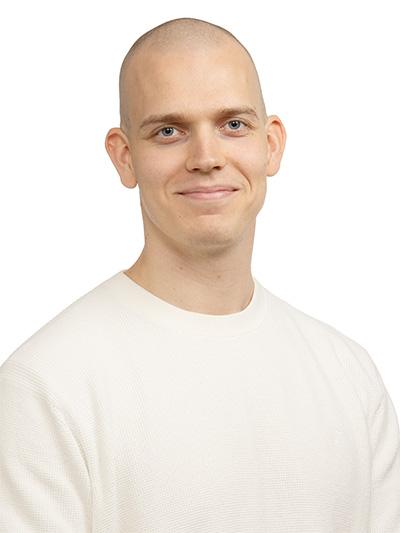 Lähikuva Juho-Pekka Ikosesta.